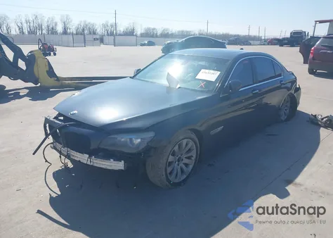 2011 BMW 750Li z USA, uszkodzony, nr VIN WBAKB8C52BCY66290